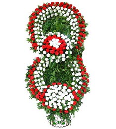 Görsel Cenaze çiçek , cenaze çiçek , çelengi  İstanbul Üsküdar uluslararası çiçek gönderme 