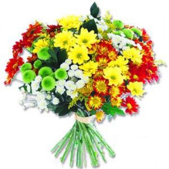 Kir çiçeklerinden buket modeli  İstanbul Üsküdar online çiçek gönderme sipariş 