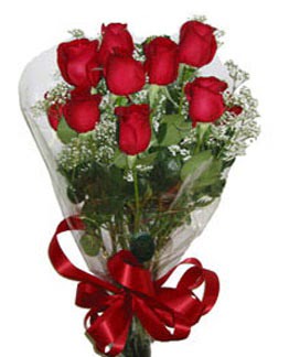 Çiçek sade gül buketi 7 güllü buket  İstanbul Üsküdar online çiçek gönderme sipariş 