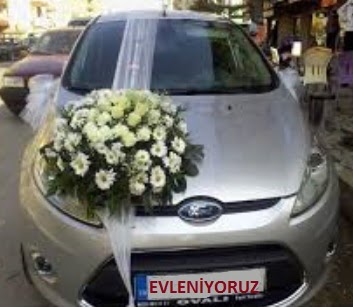  İstanbul Üsküdar ucuz çiçek gönder  Gelin arabası süslemesi