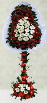  İstanbul Üsküdar internetten çiçek satışı  çift katlı düğün açılış çiçeği