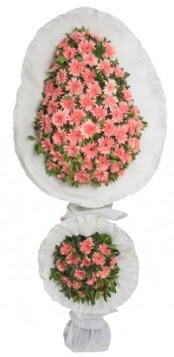 Çift katlı düğün açılış nikah çiçeği modeli  İstanbul Üsküdar çiçek gönderme 