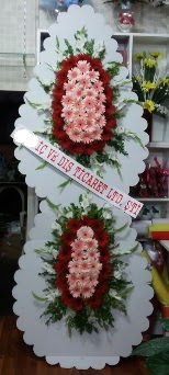 Çift katlı düğün nikah açılış çiçeği  İstanbul Üsküdar çiçek gönderme sitemiz güvenlidir 