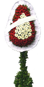 Çift katlı düğün nikah açılış çiçek modeli  İstanbul Üsküdar İnternetten çiçek siparişi 