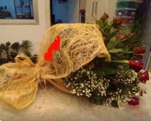21 adet kırmızı gül kız isteme buketi  İstanbul Üsküdar çiçek gönderme 