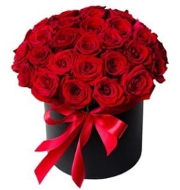 25 adet kırmızı gül kız isteme çiçeği  İstanbul Üsküdar internetten çiçek satışı 